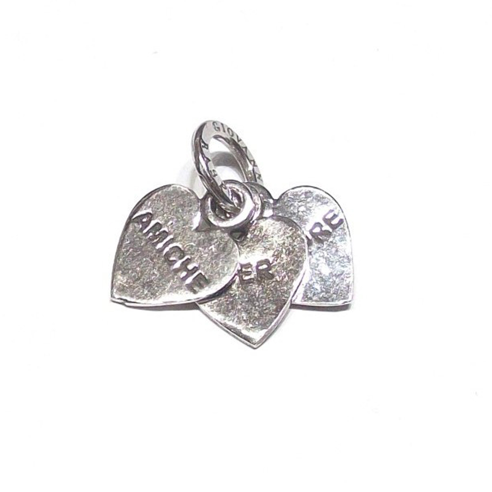 Charm Acchiappasogni Con Piume E Cuore Openwork