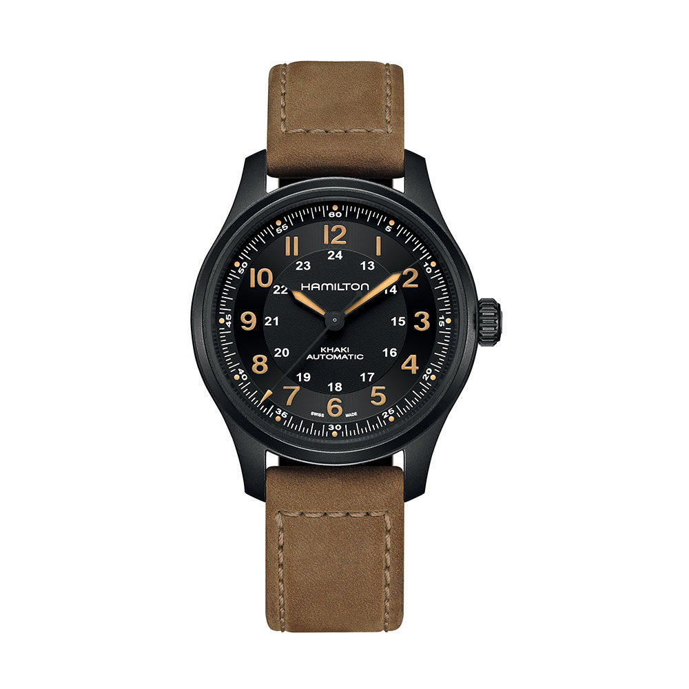 Hamilton Khaki Field Titanium Auto Men's Watch 42 mm
