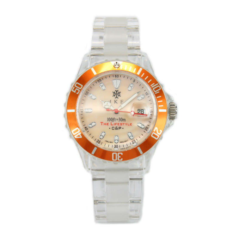 Montre-bracelet IKE WATCH Dynamic Rubber - Mouvement Quartz Analogique, Bracelet Caoutchouc, Unisexe