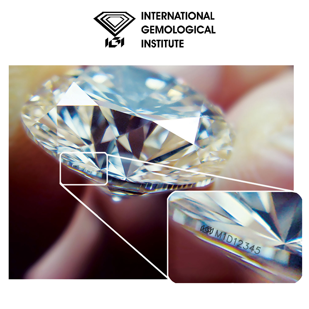 Investment Diamond in Blister Pack with IGI Certificate Brilliant Cut Carats 1.01 H VS 2