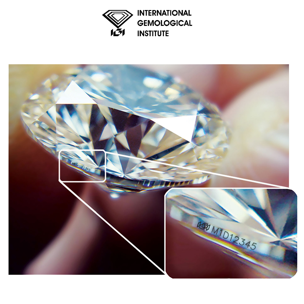 Investment Diamond in Blister Pack with IGI Certificate Brilliant Cut Carats 1.00 E VS 2