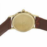 Lorenz Woman Watch In 18 Kt Yellow Gold With Striped Bezel