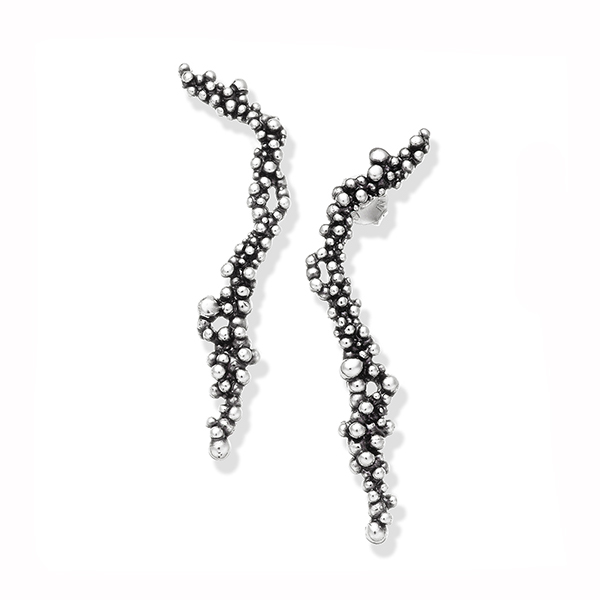 Women's Pendant Earrings In 925 Silver Giovanni Raspini New Perlage Collection