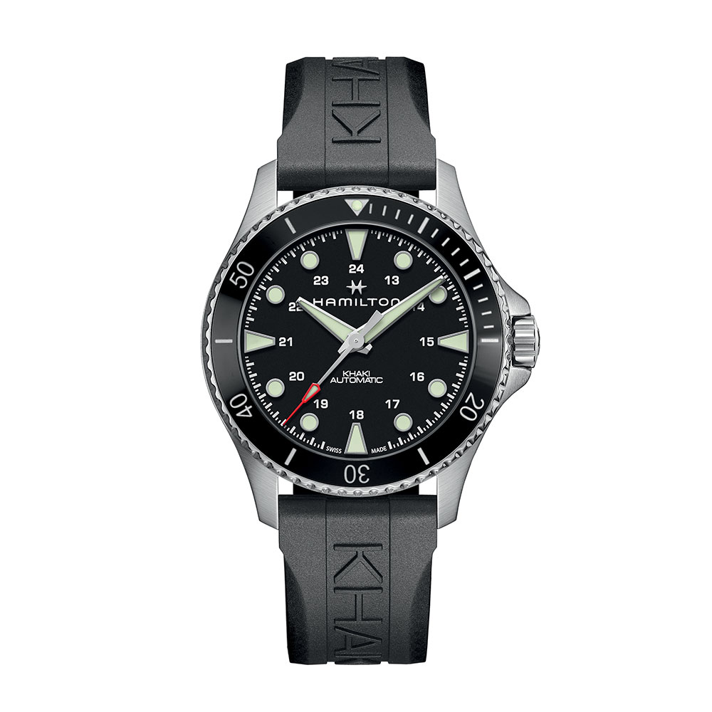 Hamilton Khaki Navy Scuba Auto Black 43mm Watch