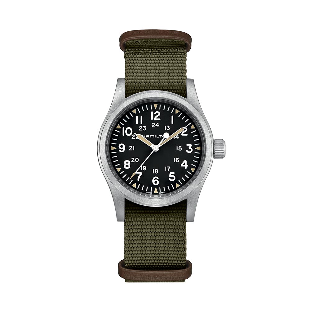 Hamilton Khaki Field Mechanical Green 38mm Watch