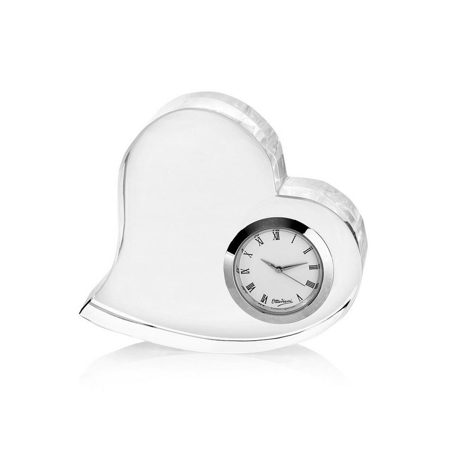 Ottaviani Heart-Shaped Crystal Watch